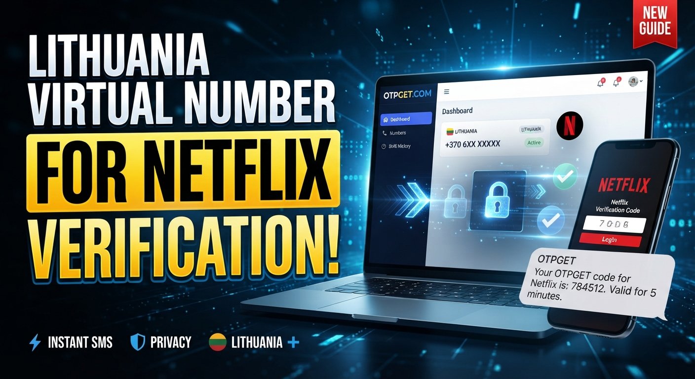 Lithuania Virtual Number for Netflix Verification Guide | OTPGET