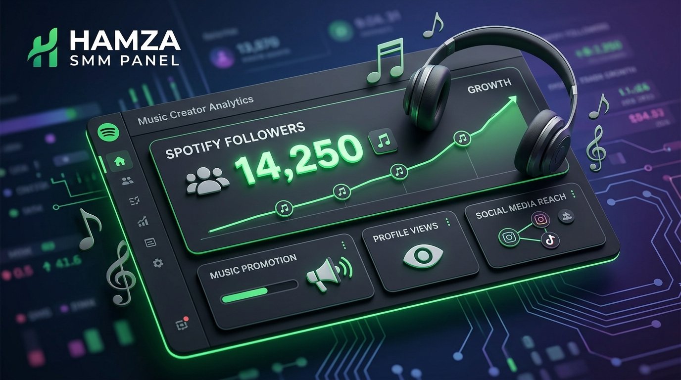 Spotify Followers: Buy Spotify Followers from HAMZA SMM PANEL