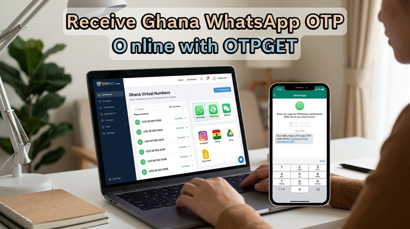 WhatsApp OTP Number for Ghana: Receive Codes Online with OTPGET