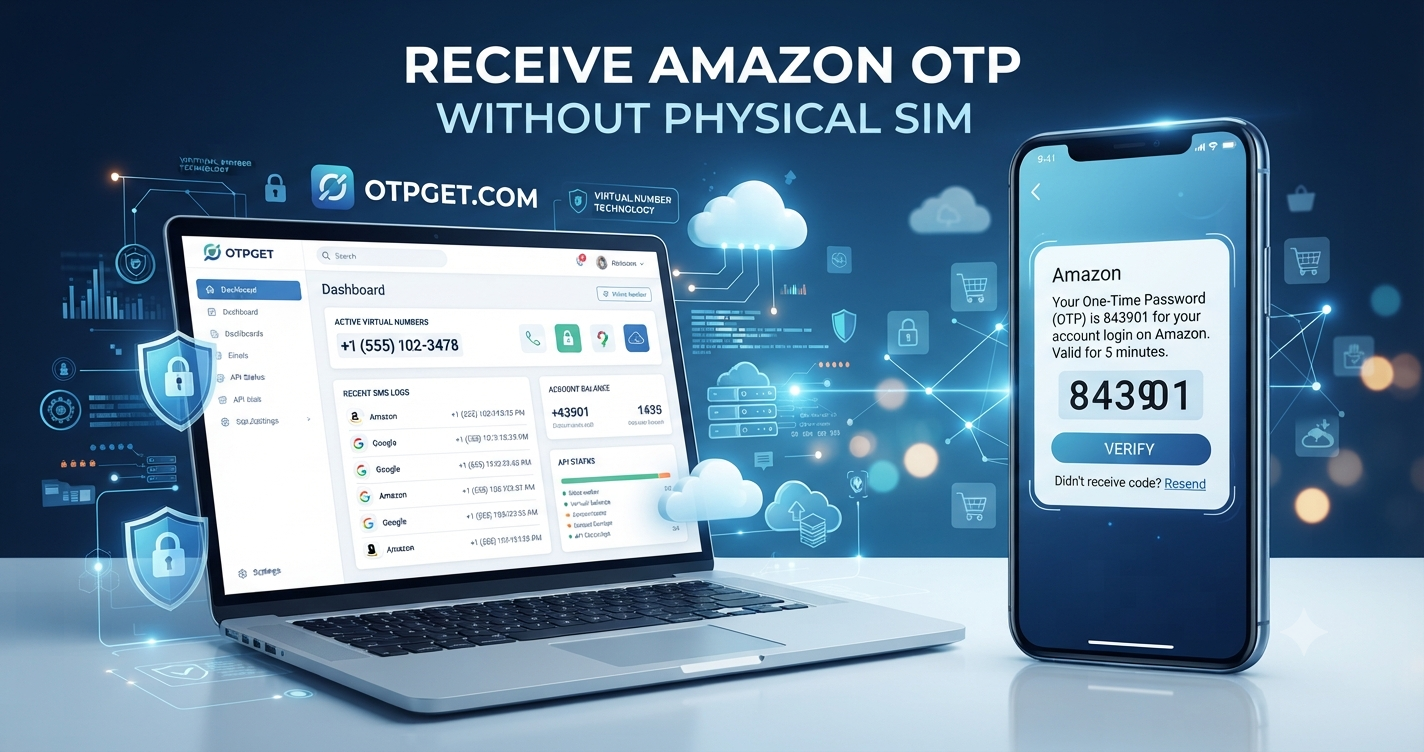 OTP without SIM: Get Amazon OTP Easily with OTPGET Online Pro