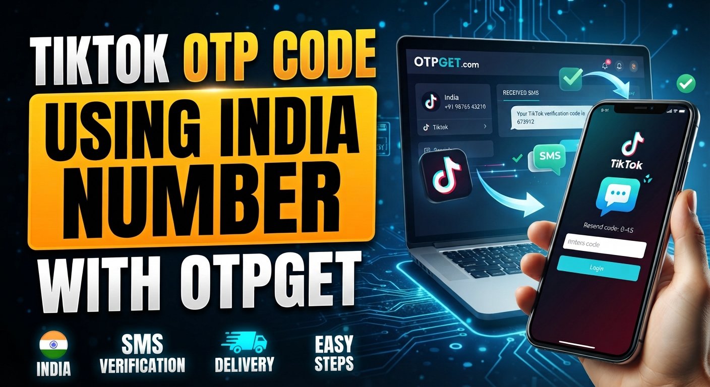 TikTok OTP Code Using India Number: Easy Verification with OTPGet