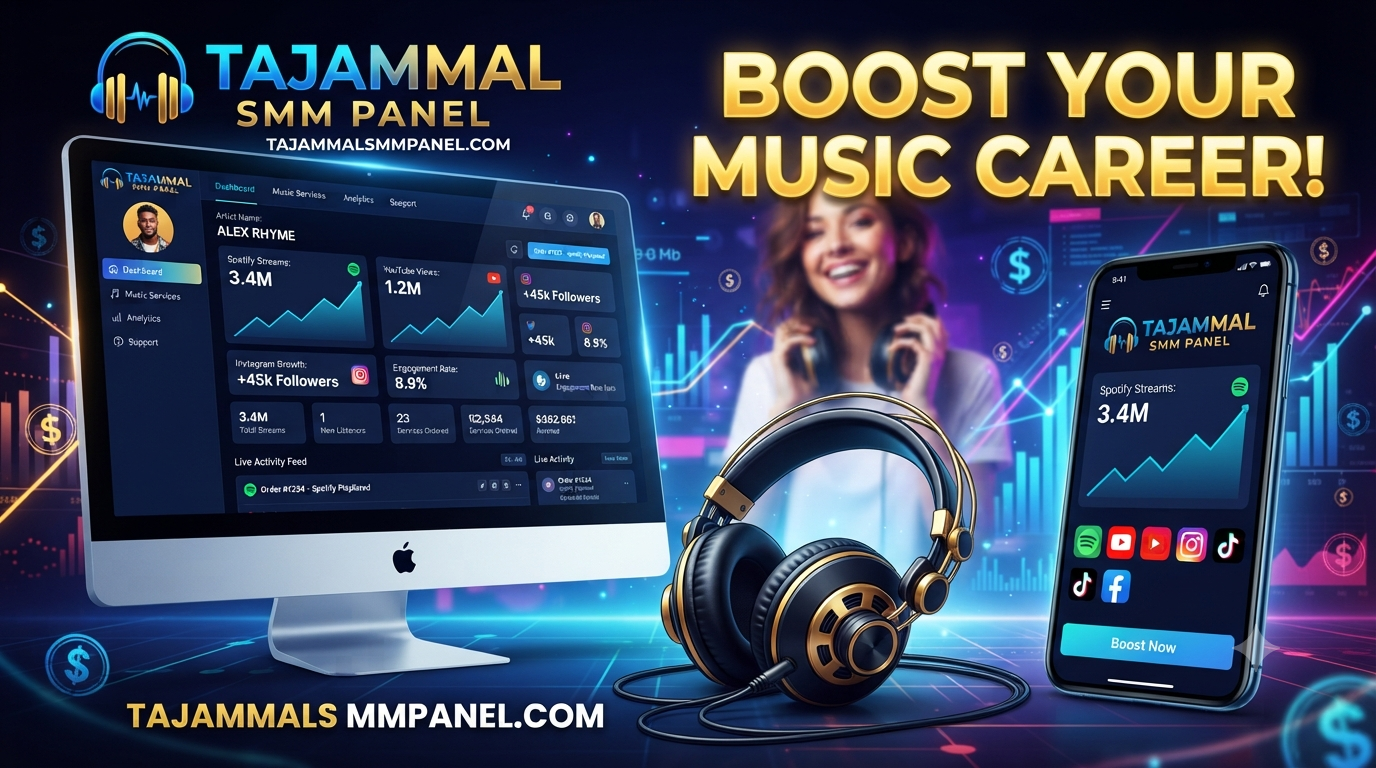 Buy Spotify Monthly Listeners with TAJAMMAL SMM PANEL