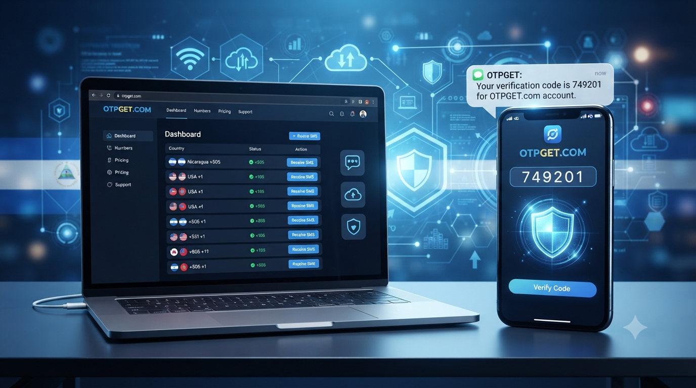 Buy Nicaragua Virtual Number for Fast SMS Verification | OTPGET