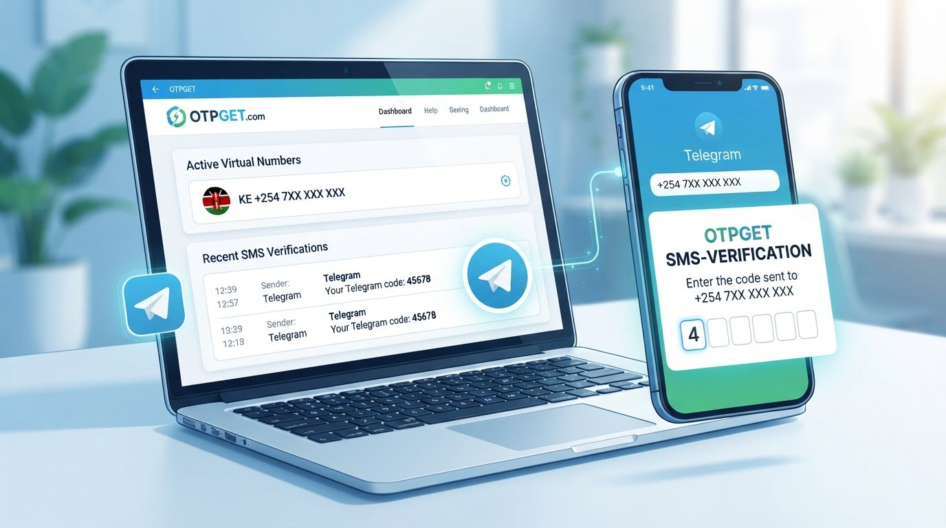 Buy Kenya Number for Telegram Verification — OTPGET