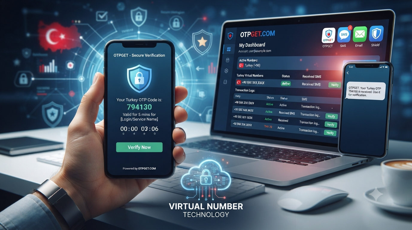 Turkey Virtual OTP Number — Reliable Paid OTP Services Online