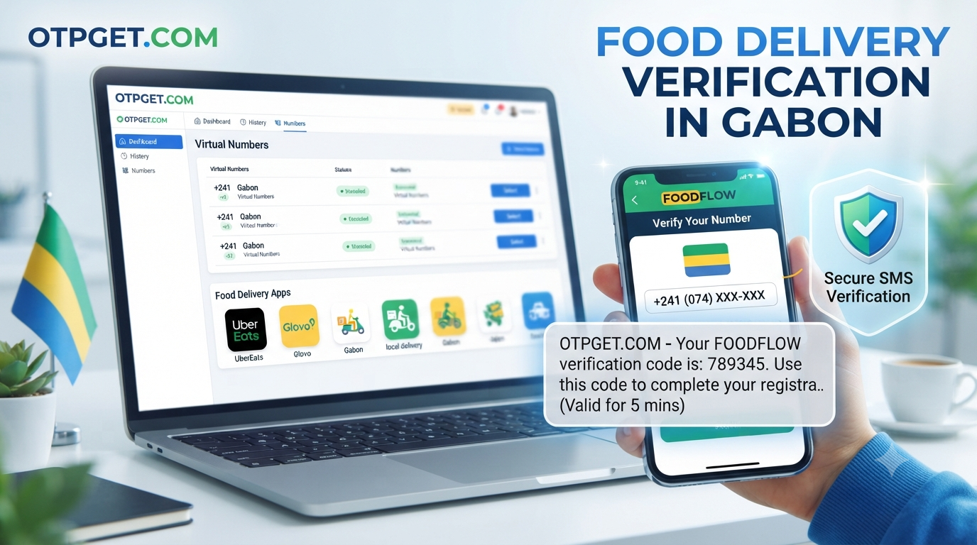 Get Foodpanda Gabon Number Easily with OTPGET Virtual SMS Codes