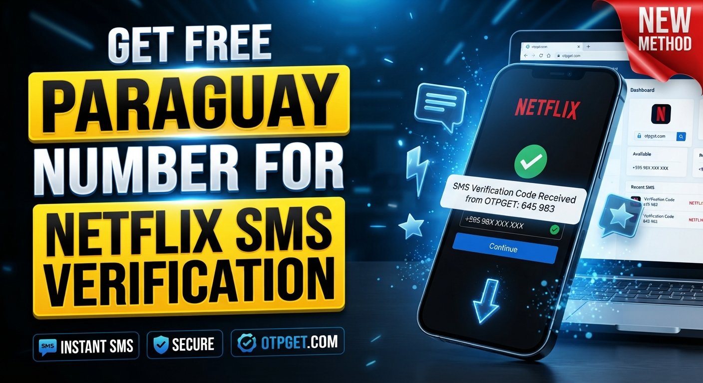 How to Get a Paraguay Number for Netflix Verification | OTPGet