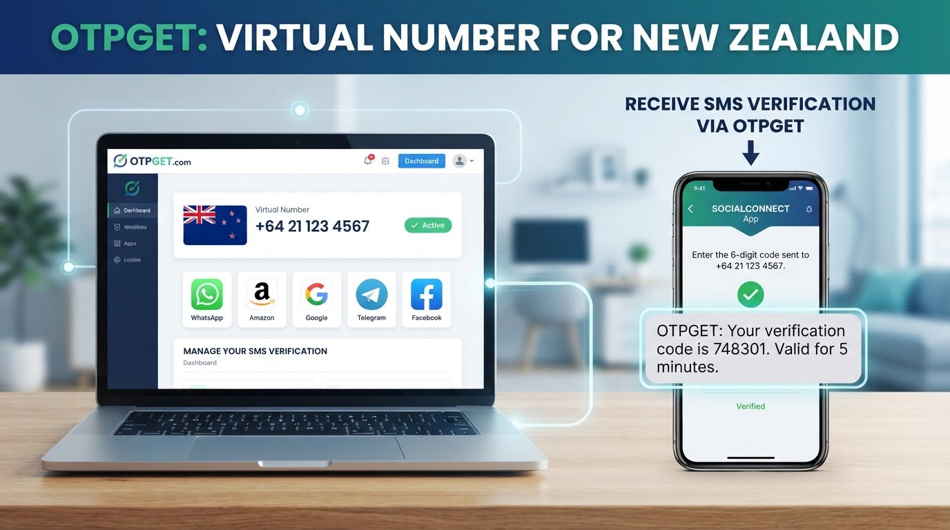 Virtual Number for New Zealand: Uses, Benefits & OTPGET Guide