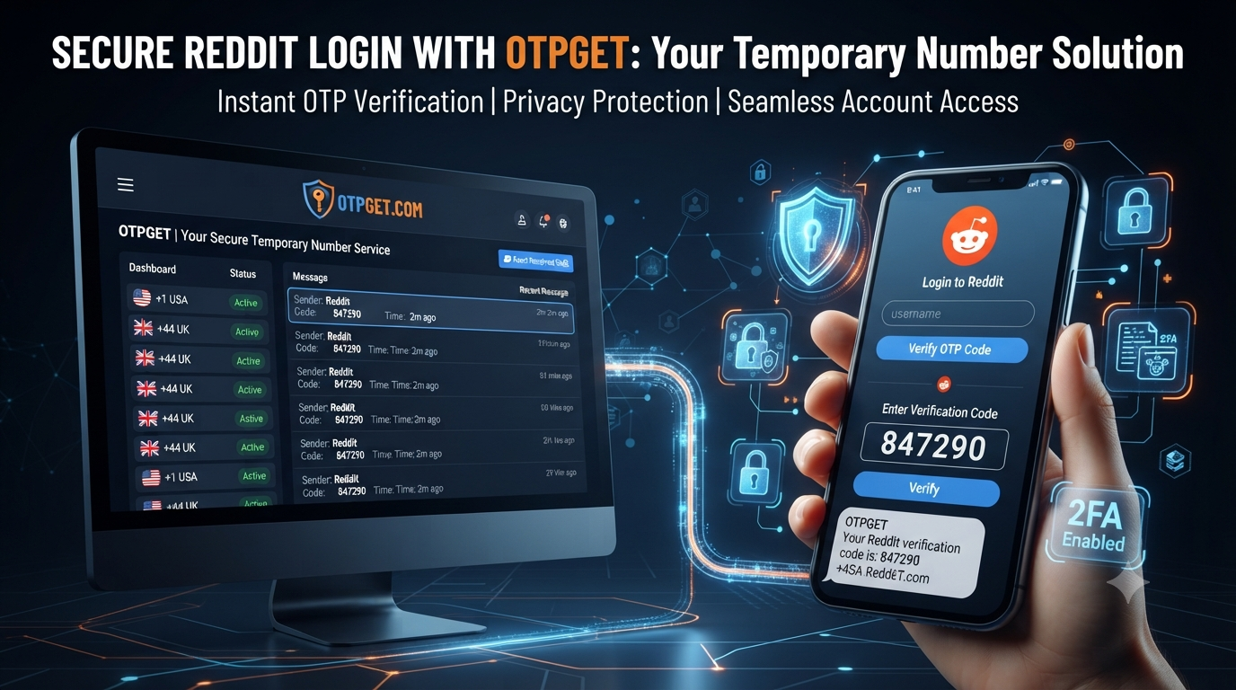 Reddit Login Guide Using OTPGet: Easy OTP Verification Guide