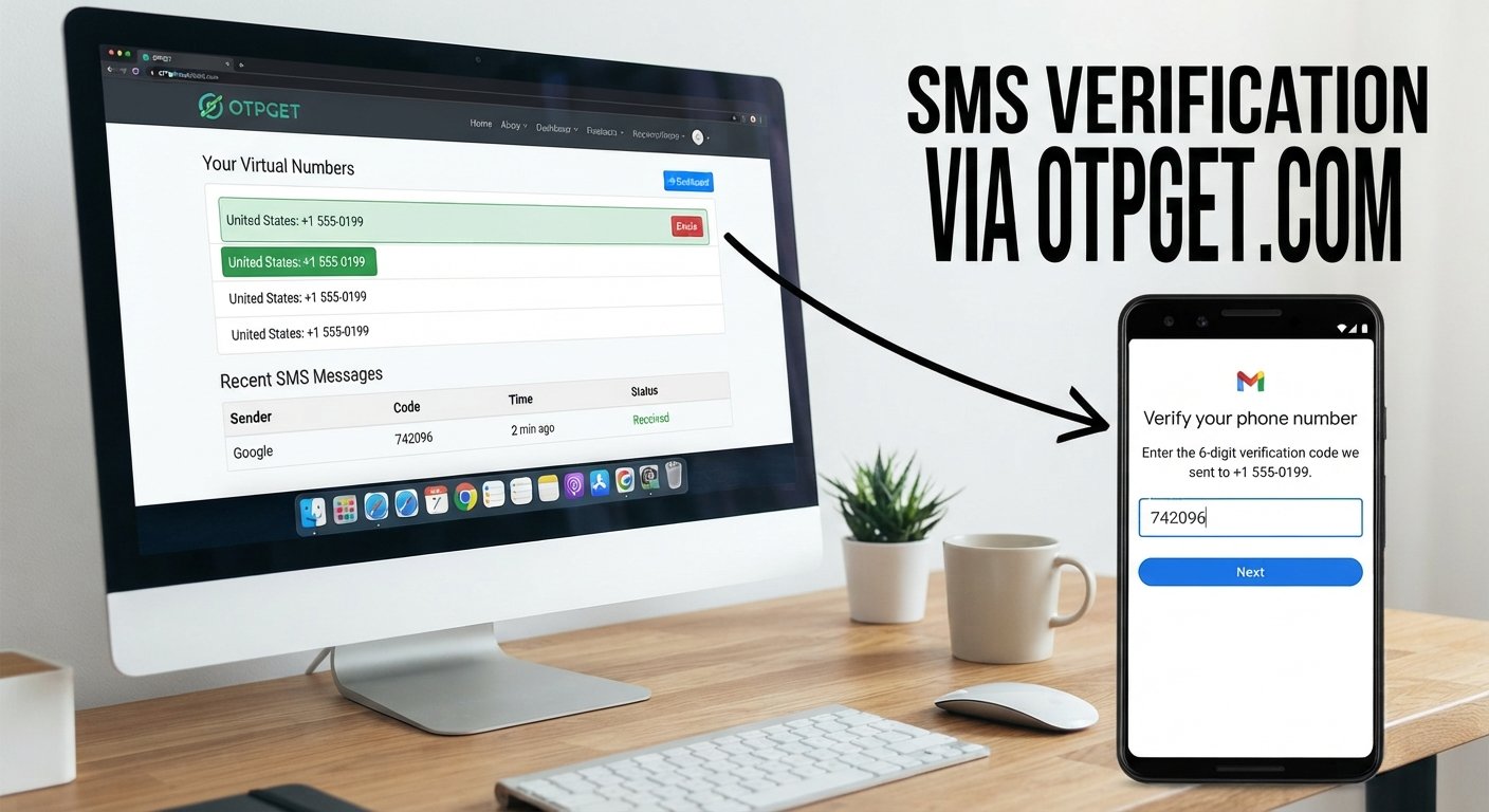 Create Gmail Account with a Virtual Number – OTPGET Easy How-To
