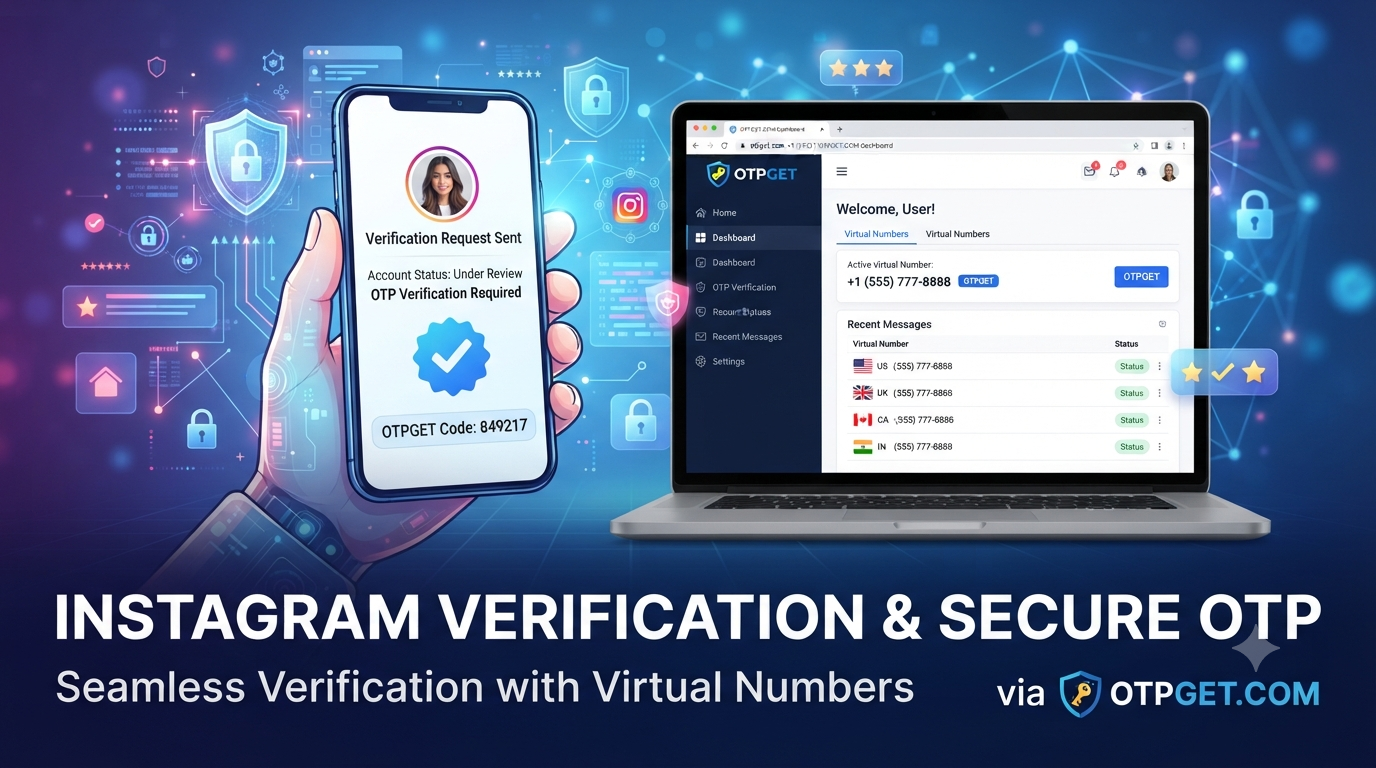 Instagram OTP Without SIM: Get Secure Verification With OTPGET