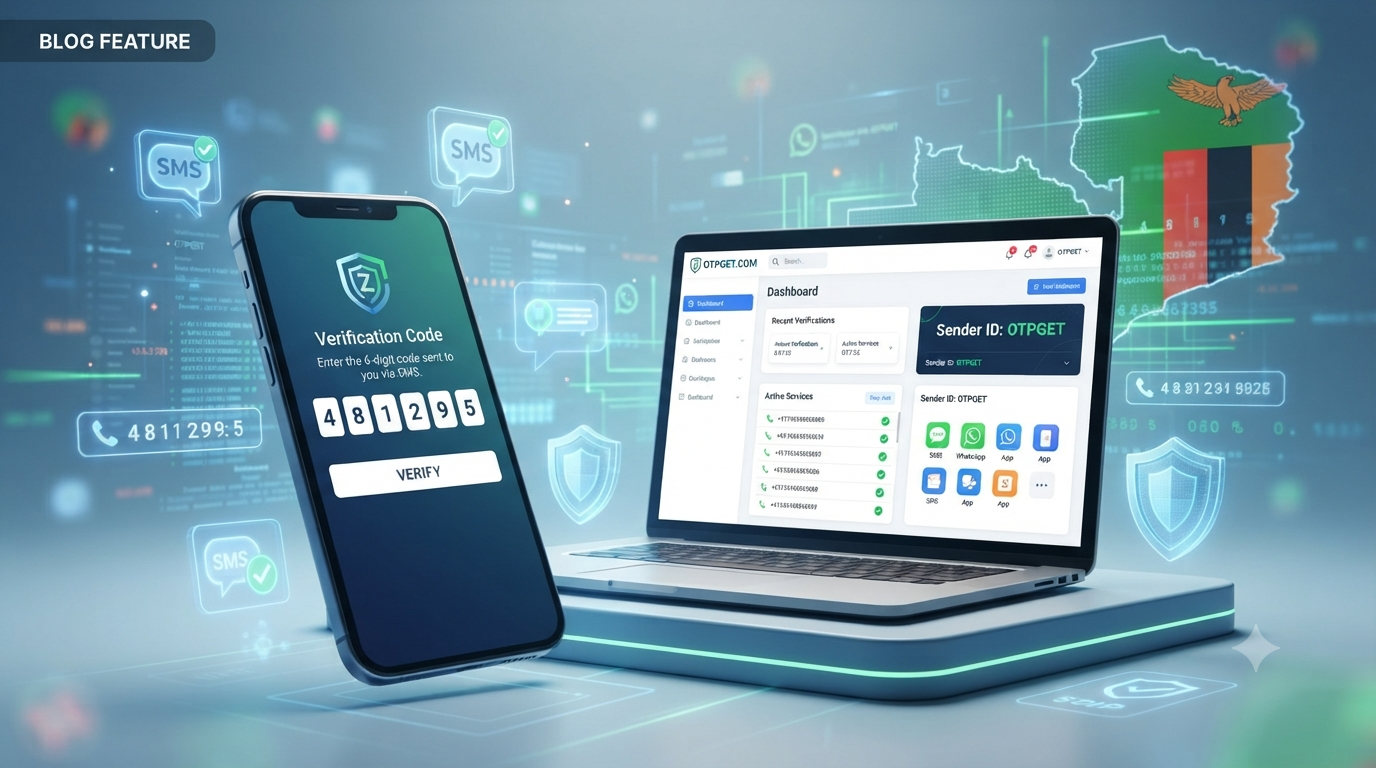Get OTP Number for Zambia with OTPGet – Fast & Secure