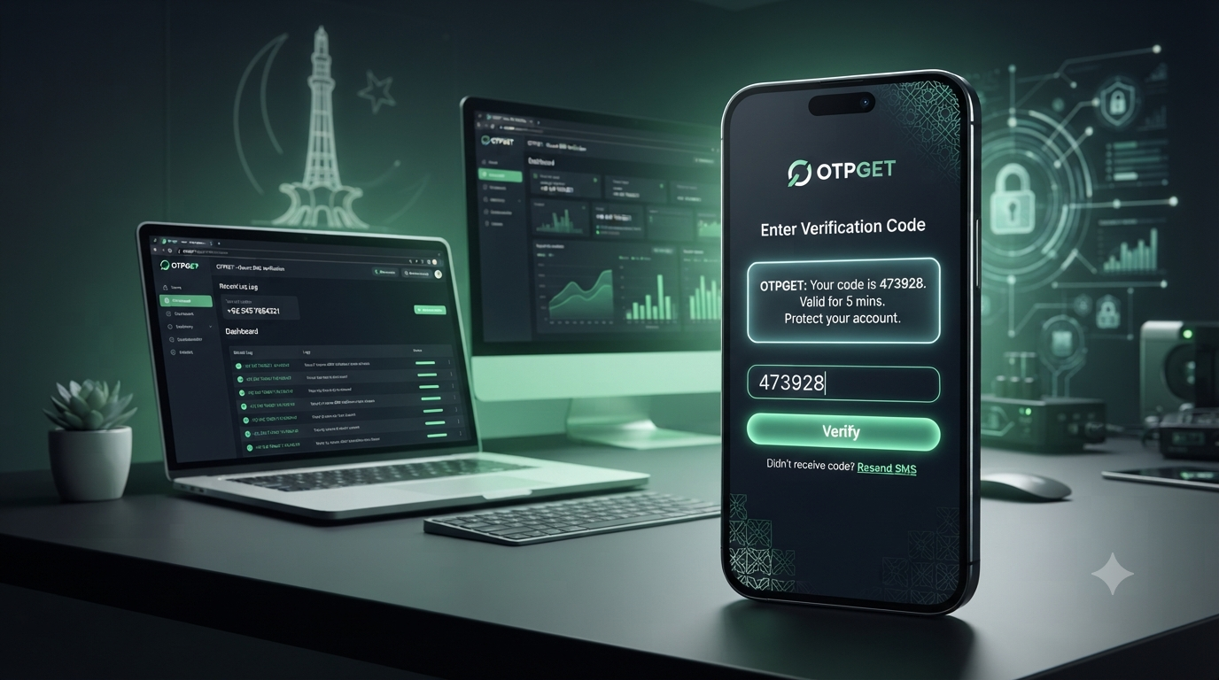 Pakistan Number for SMS Verification: OTPGET Guide for Users