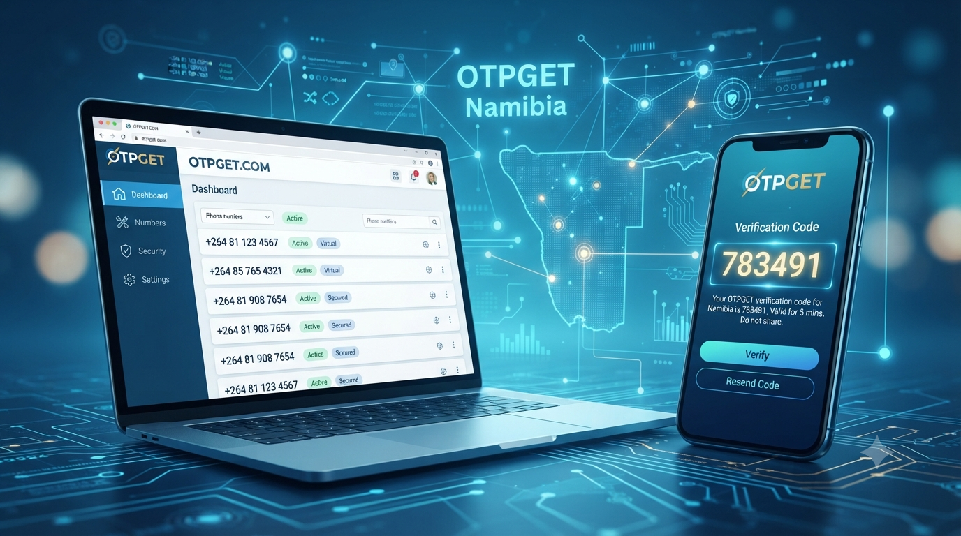 Namibia OTP number with OTPGET: Secure SMS Verification Service