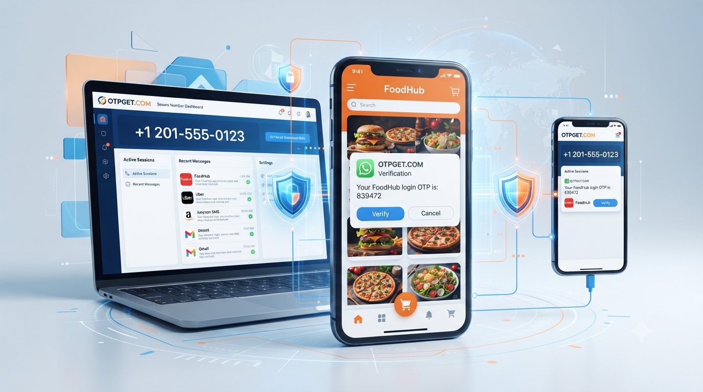 How to Get Foodpanda Equatorial Guinea Number with OTPGET