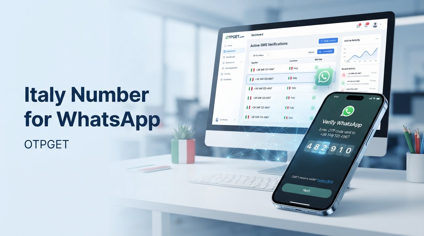 How to Get an Italy Number for WhatsApp Verification with OTPGET