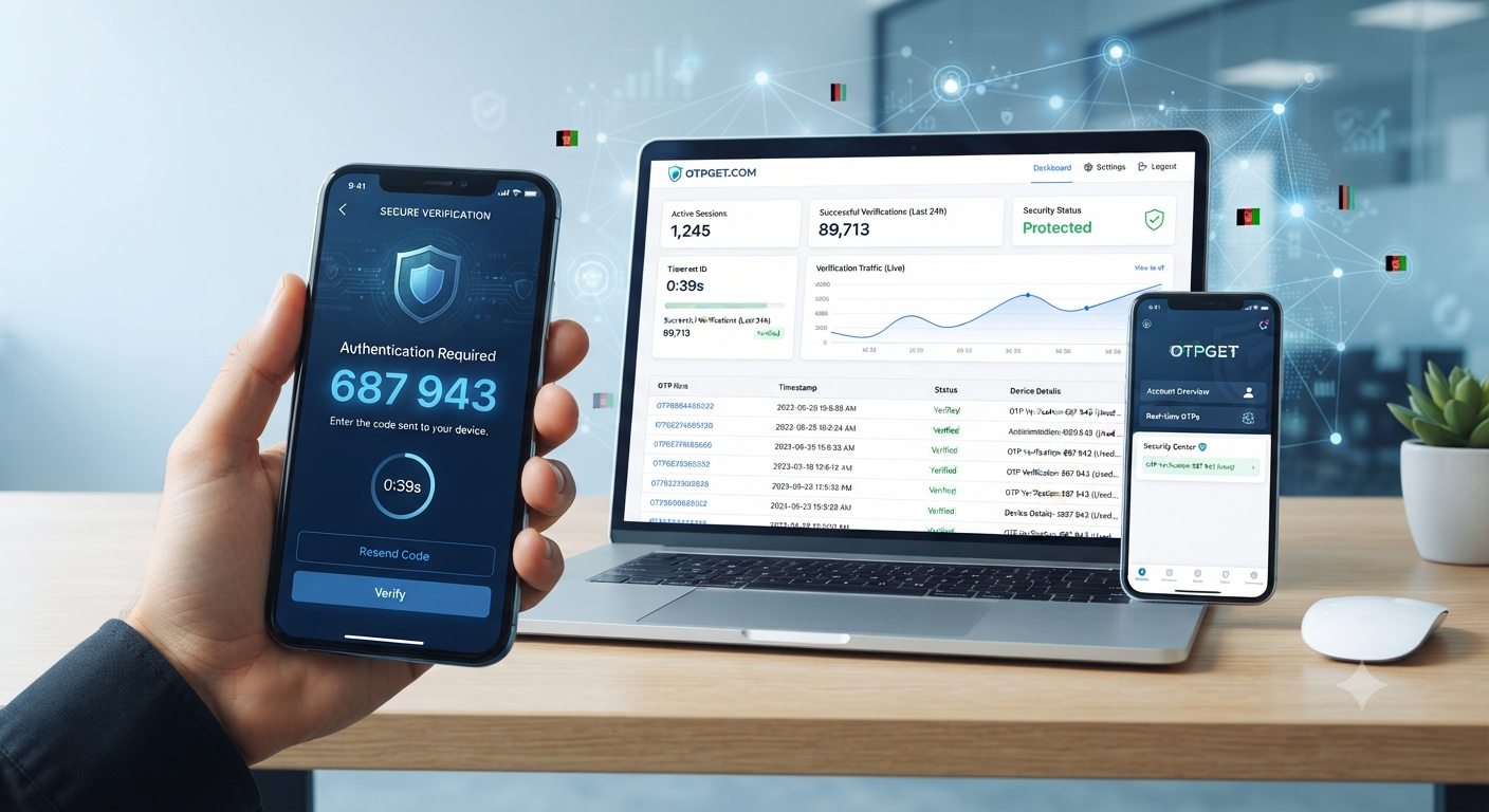 Afghanistan Virtual Number for OTP Verification | OTPGET Secure SMS