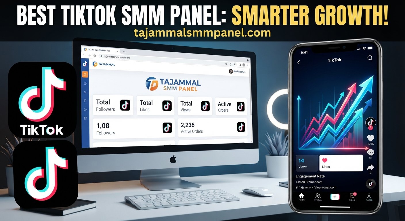 Best TikTok SMM Panel | TAJAMMAL SMM PANEL for TikTok Growth