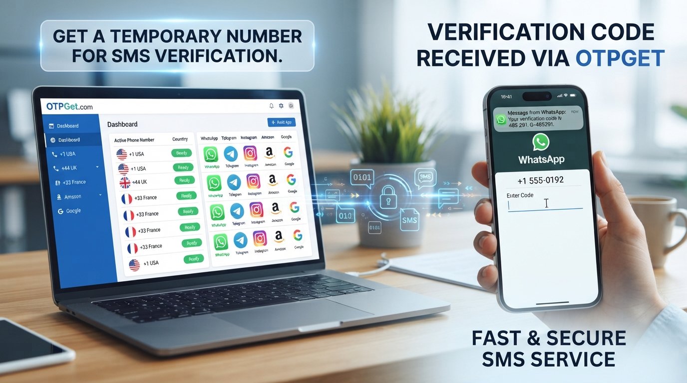 Get an OTP Number for Any App with OTPGet | Simple Guide