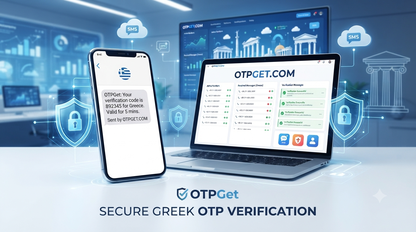 Get OTP Number for Greece — OTPGet: Fast Virtual SMS Access Now
