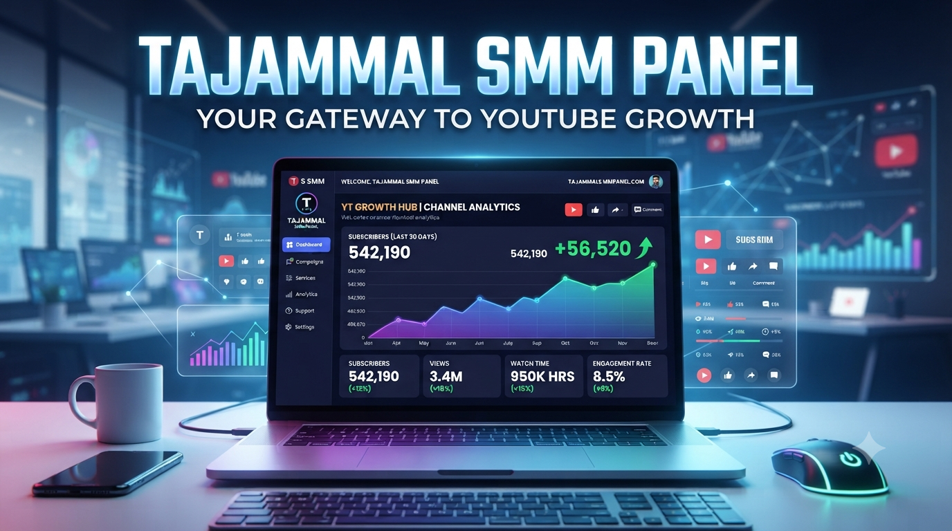 Best SMM Panel for YouTube Subscribers - TAJAMMAL SMM PANEL Guide