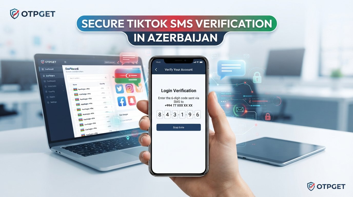 Receive TikTok SMS Online Azerbaijan — OTPGET Verification Guide