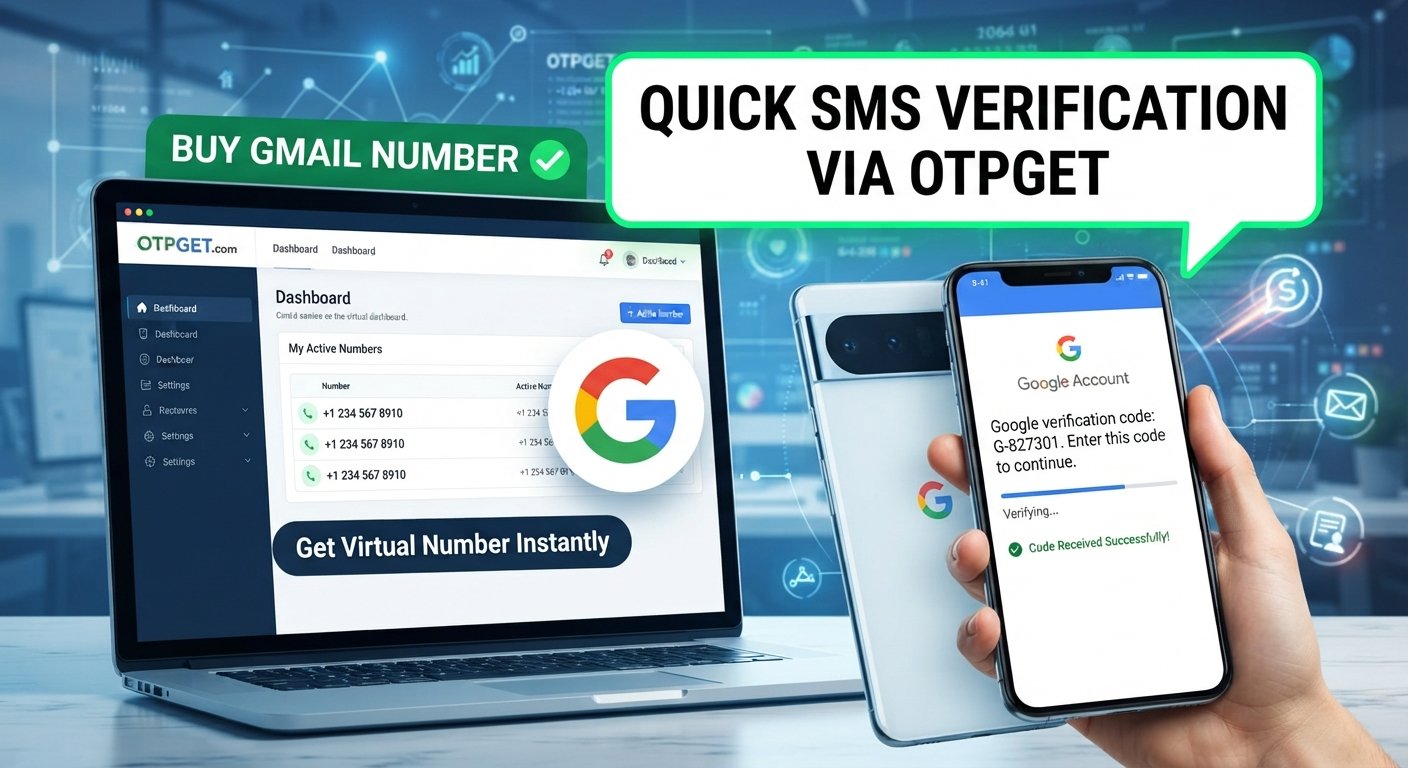 Buy a Gmail Number Fast with Quick OTP Delivery from OTPGet