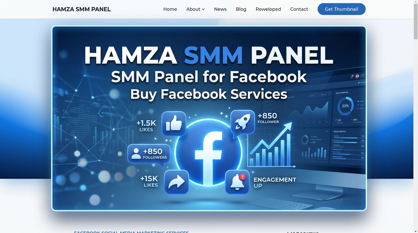 SMM Panel for Facebook – Buy Facebook Services | HAMZA SMM PANEL