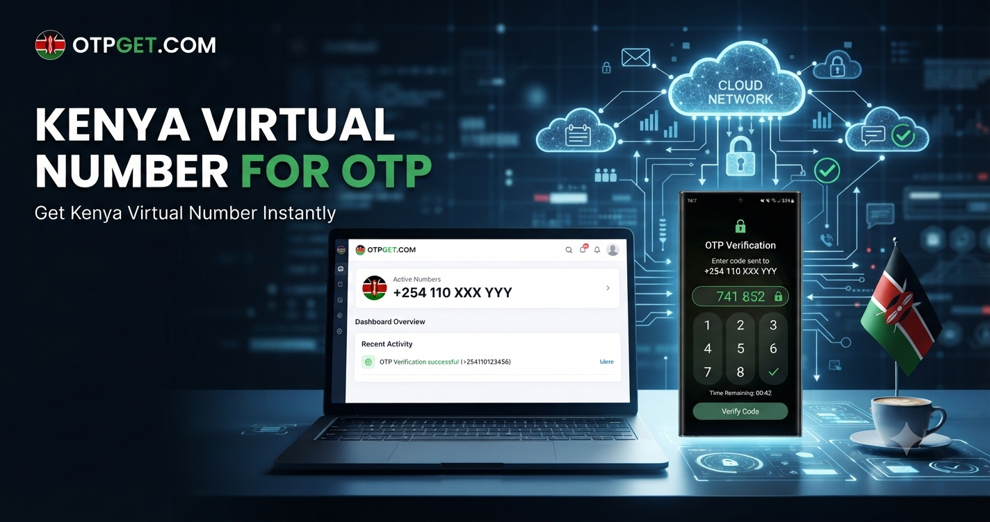 Buy Kenya Virtual Number Easily with OTPGet for OTPs