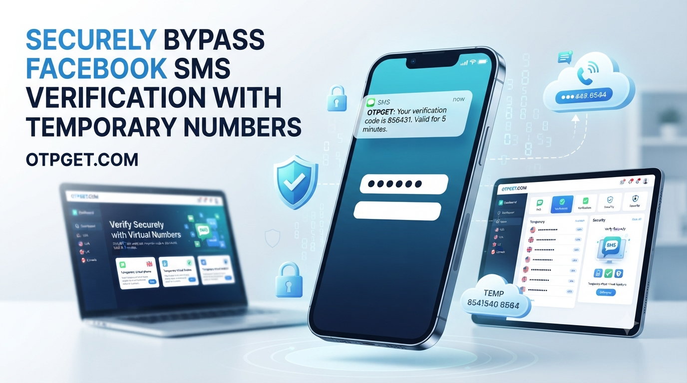Facebook SMS Verification Temporary Number Guide Tips by OTPGET