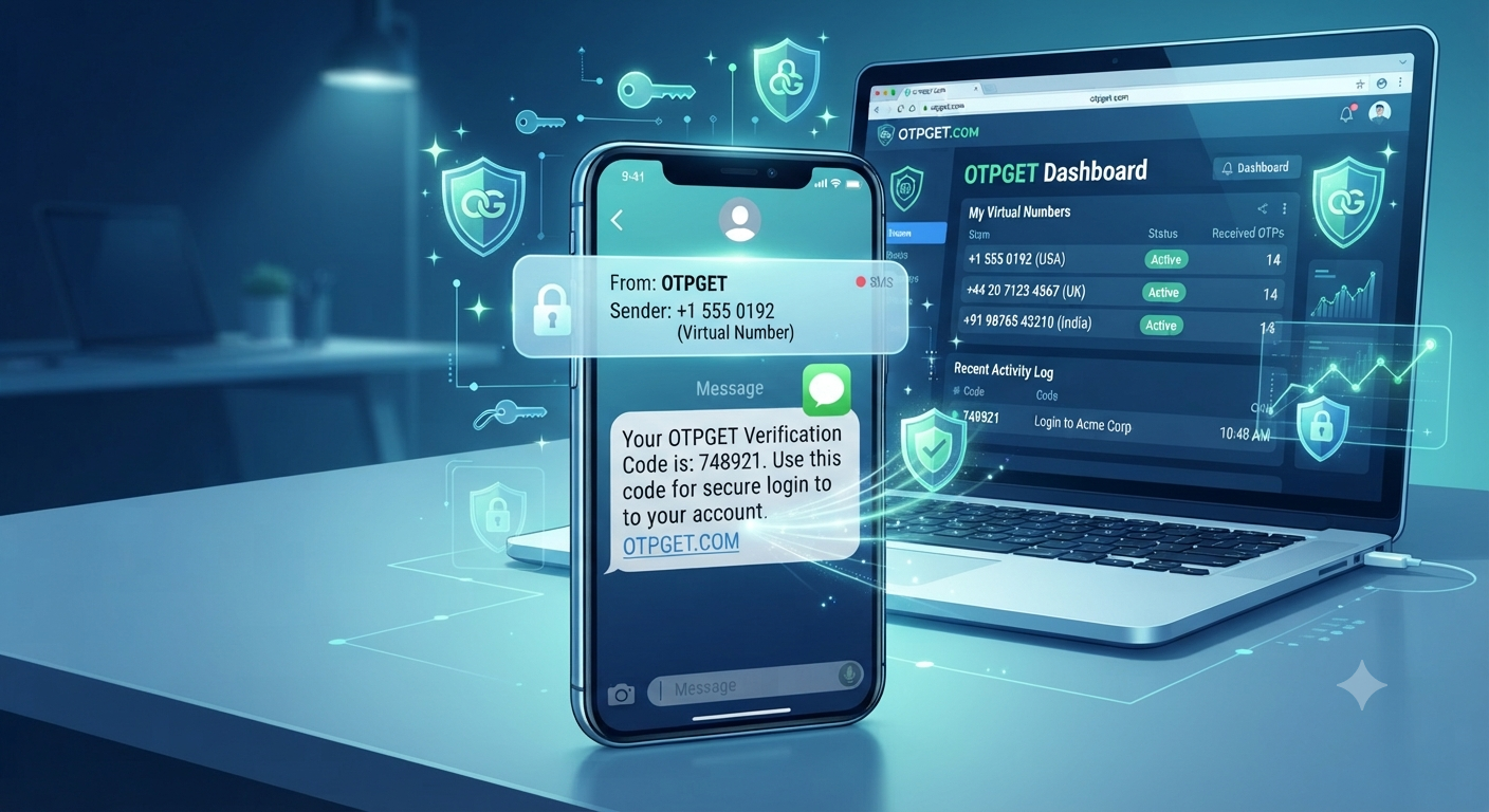 How to Get OTP on a Number Online? Use OTPGET Easily Fast &Secure