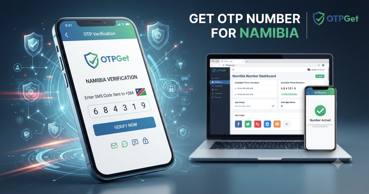 Get OTP Number for Namibia — Fast & Secure OTPGet Solution