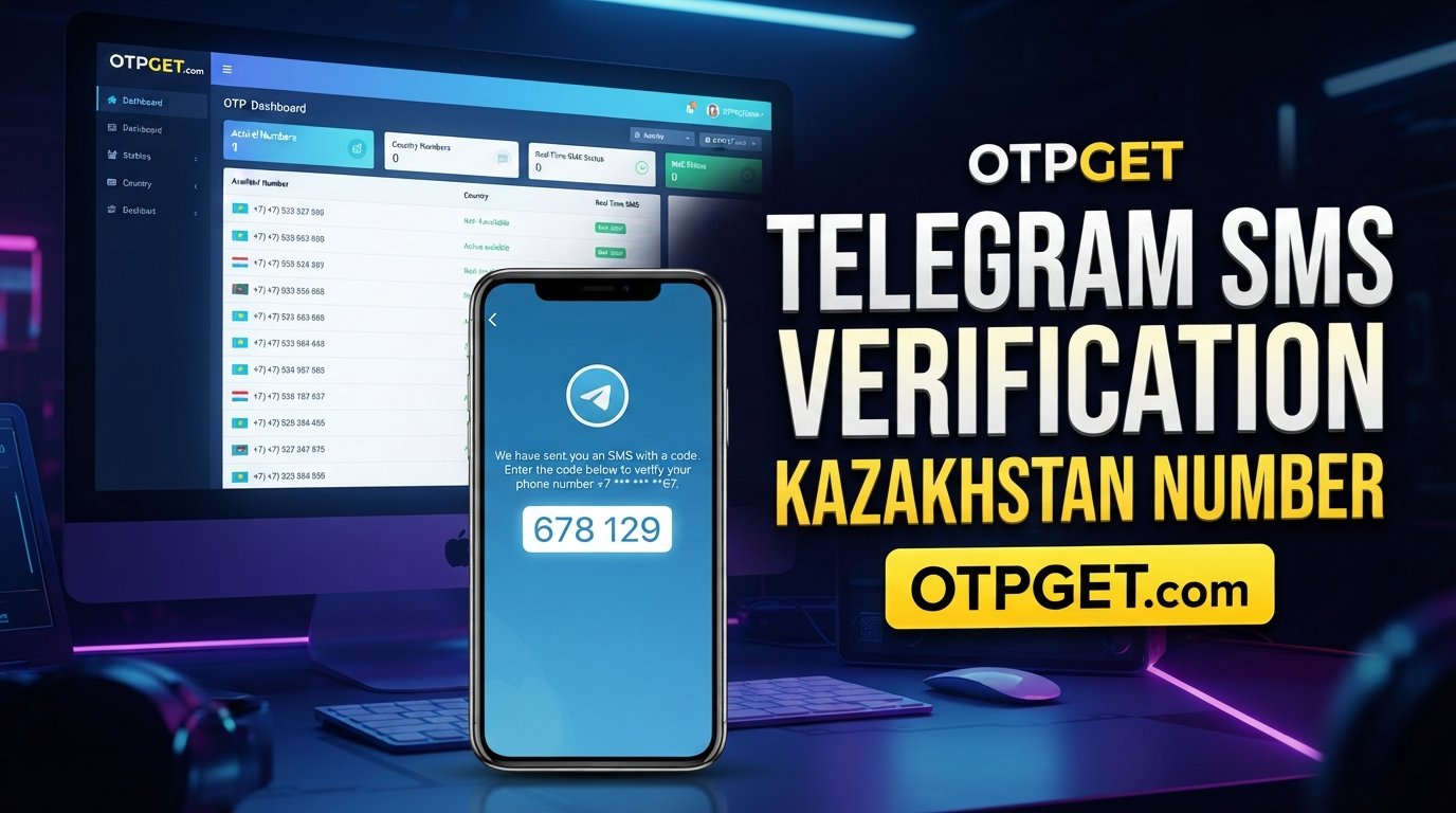 Kazakhstan Telegram Verification Number — Complete OTPGET Guide