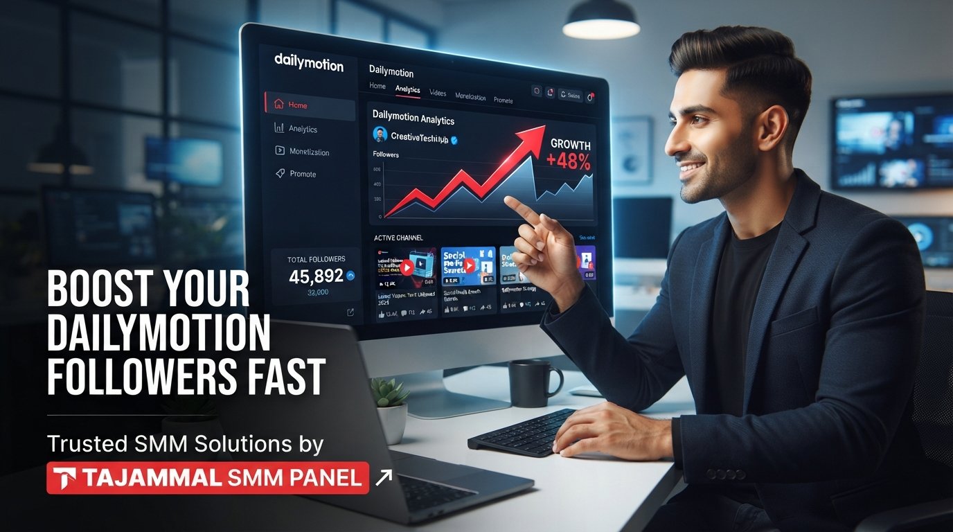 Buy Dailymotion Followers | TAJAMMAL SMM PANEL for Growth