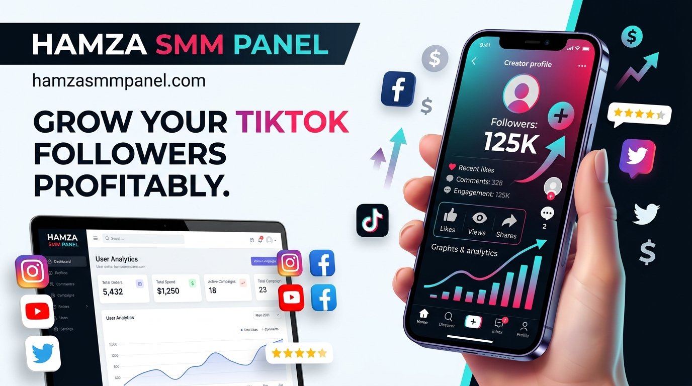 Buy TikTok Followers | HAMZA SMM PANEL Growth & Social Proof