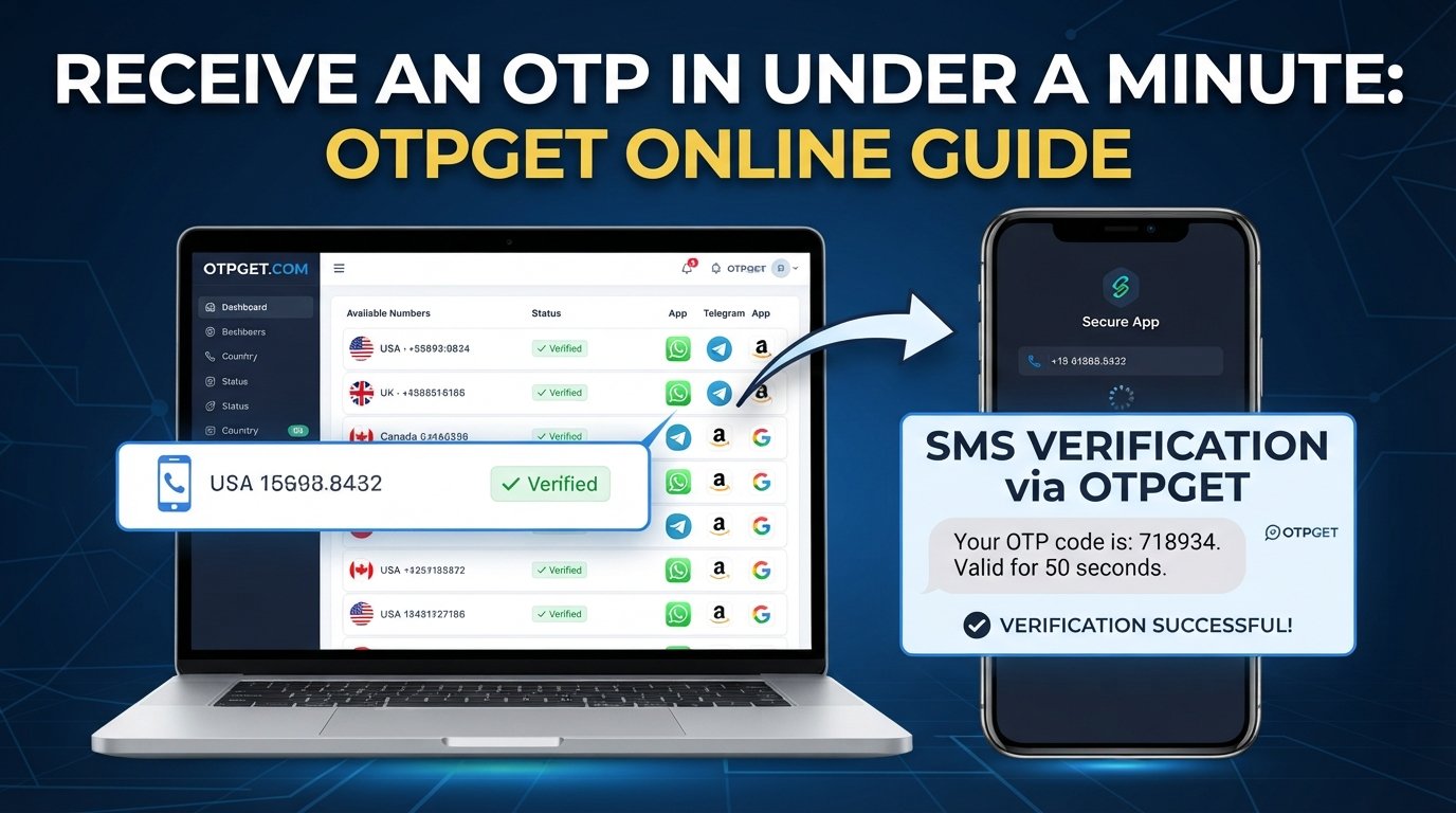 How to Receive an OTP Code in Under a Minute Using OTPGET Online