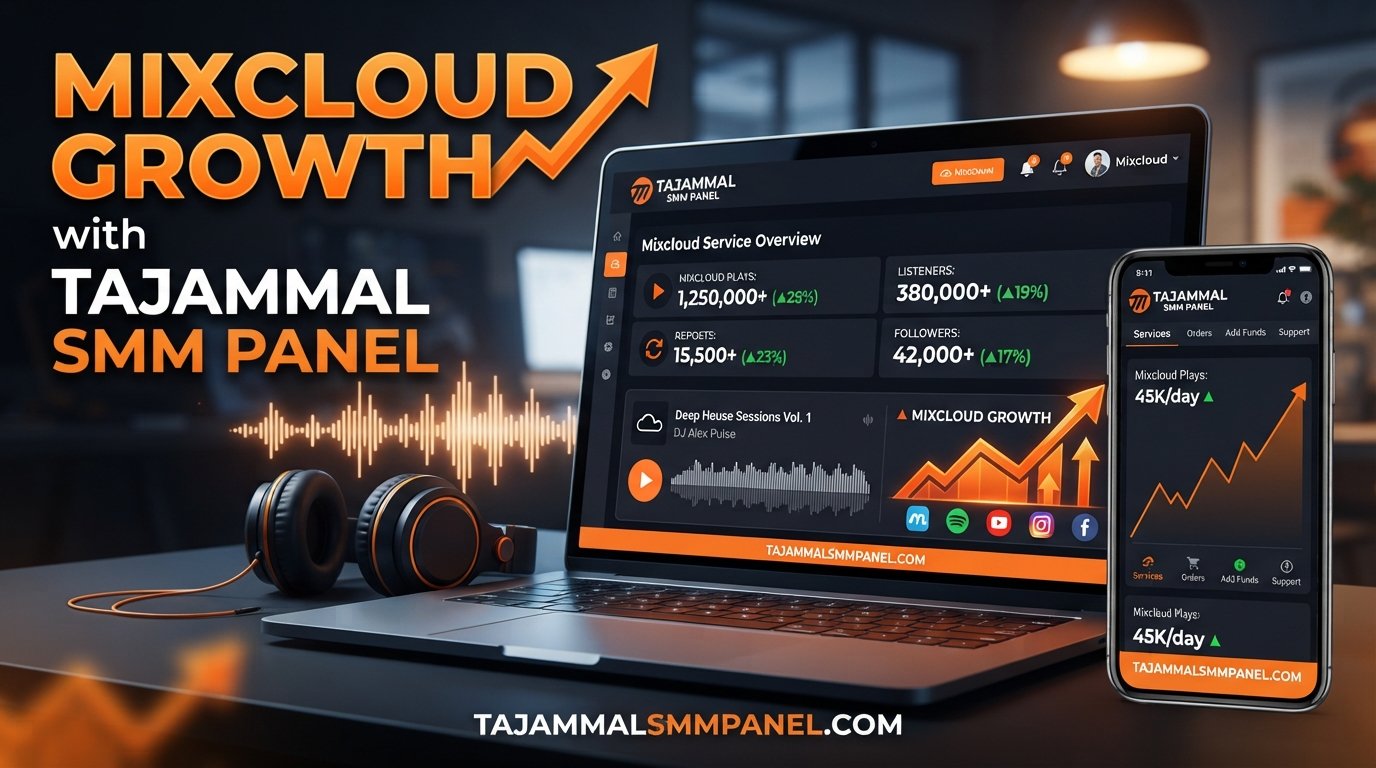 Buy Mixcloud Show Plays | TAJAMMAL SMM PANEL for Easy Growth