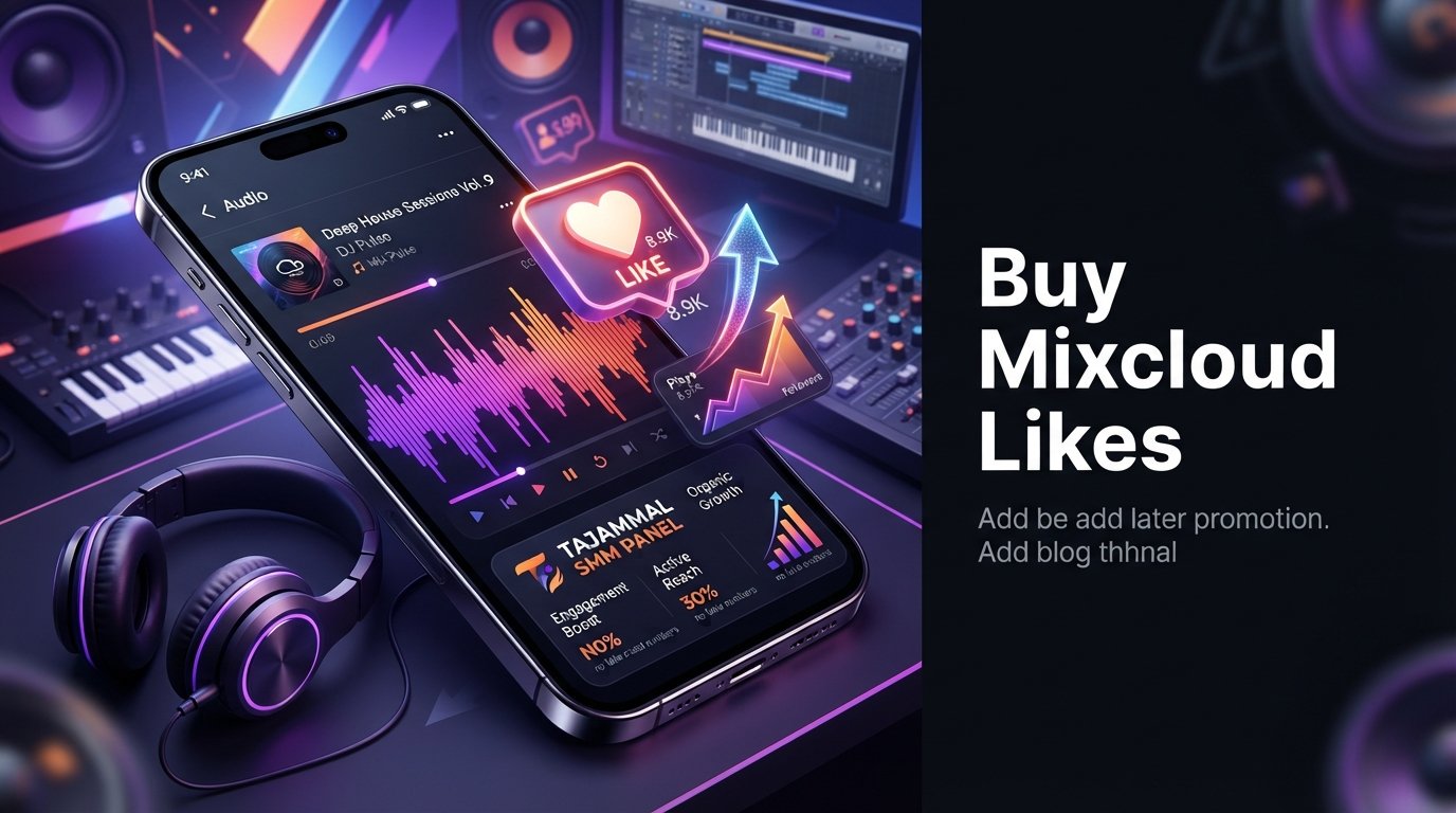 Buy Mixcloud Likes | TAJAMMAL SMM PANEL for Better Mixcloud Growth