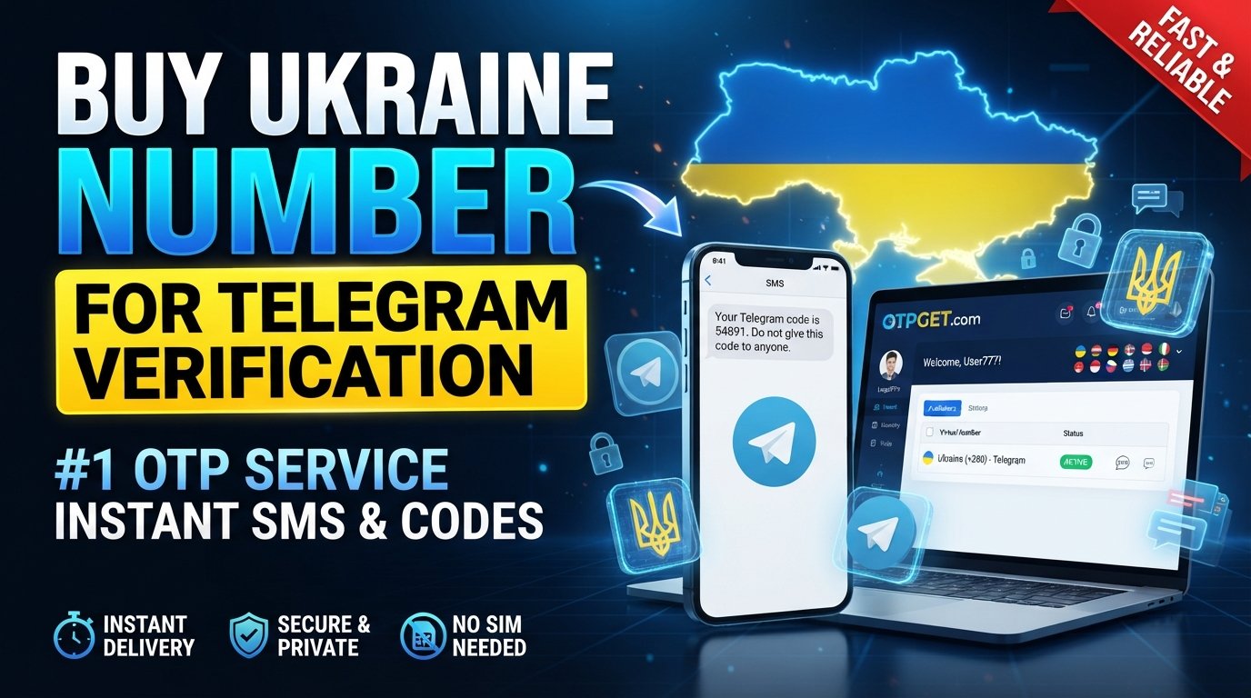 Buy Ukraine Number for Telegram Verification with OTPGET Online