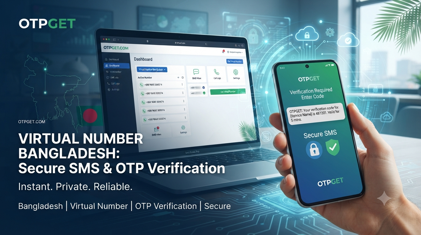 Virtual Number Bangladesh for OTP Verification | OTPGET Service