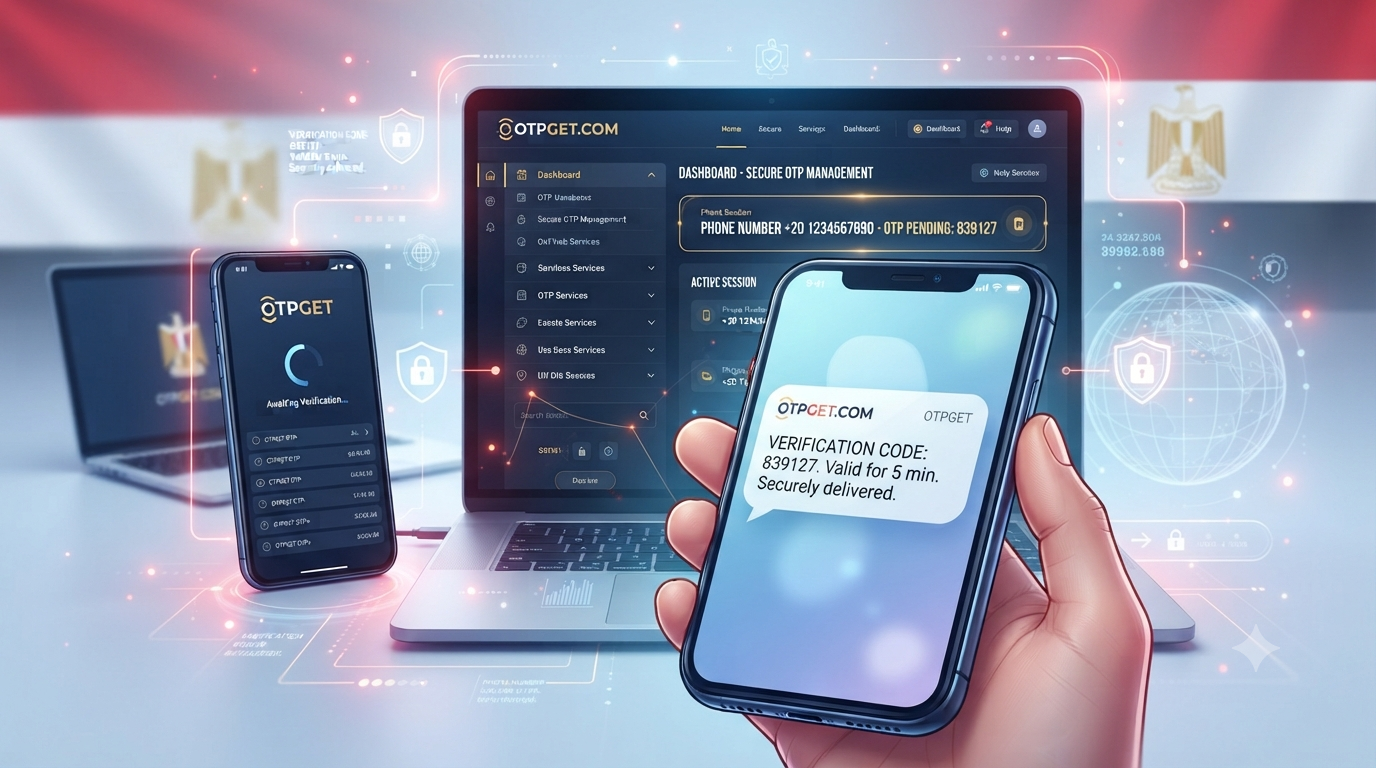 Egypt SMS Verification Guide: OTP Receive Online with OTPGET