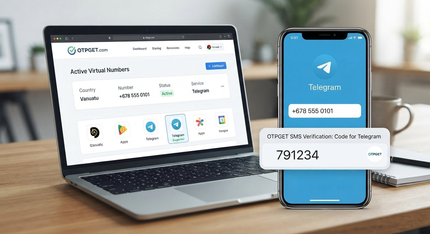 Vanuatu Telegram Virtual Number: Easy OTPGET Verification Guide