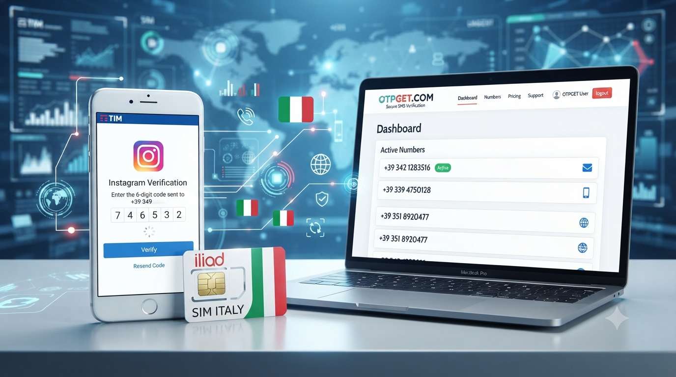 Italy SIM for Instagram Verification: Get OTP Codes Easily