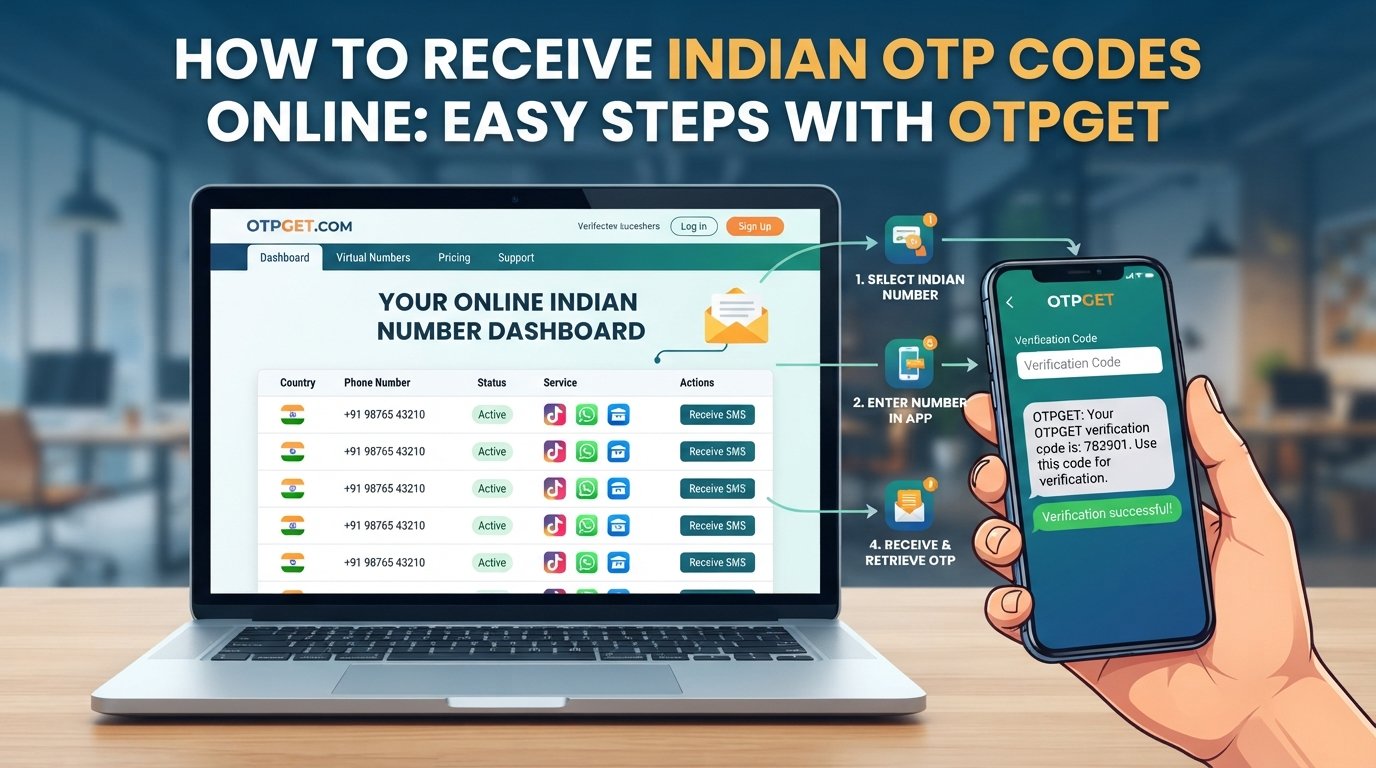 How to Receive Indian OTP Codes Online: Easy Steps with OTPGET