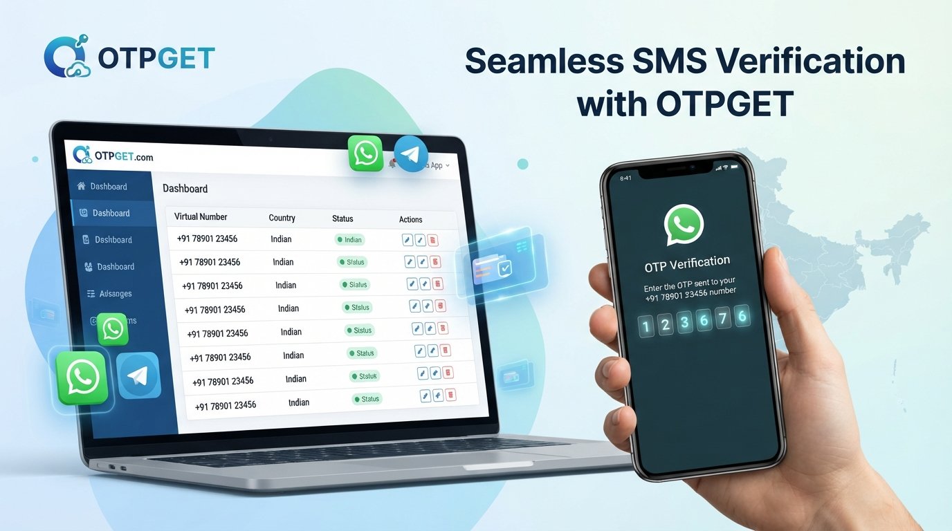 India Virtual SIM for Telegram Verification | OTPGET Guide & Tips