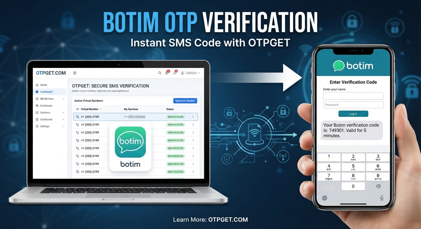 Botim OTP Number – Instant SMS Code & Verification Guide Online