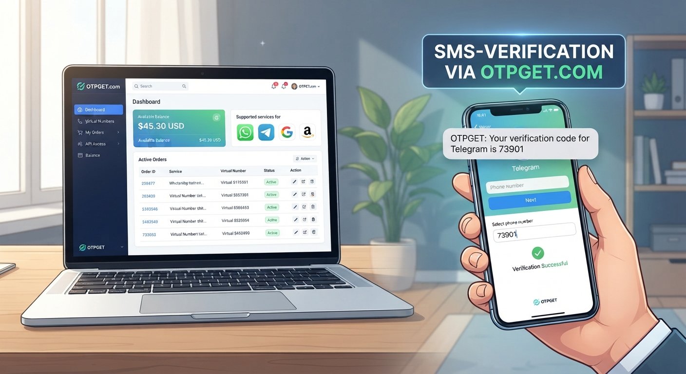 Sign In to OTPGET: View Orders, Codes & Balance Online Quickly