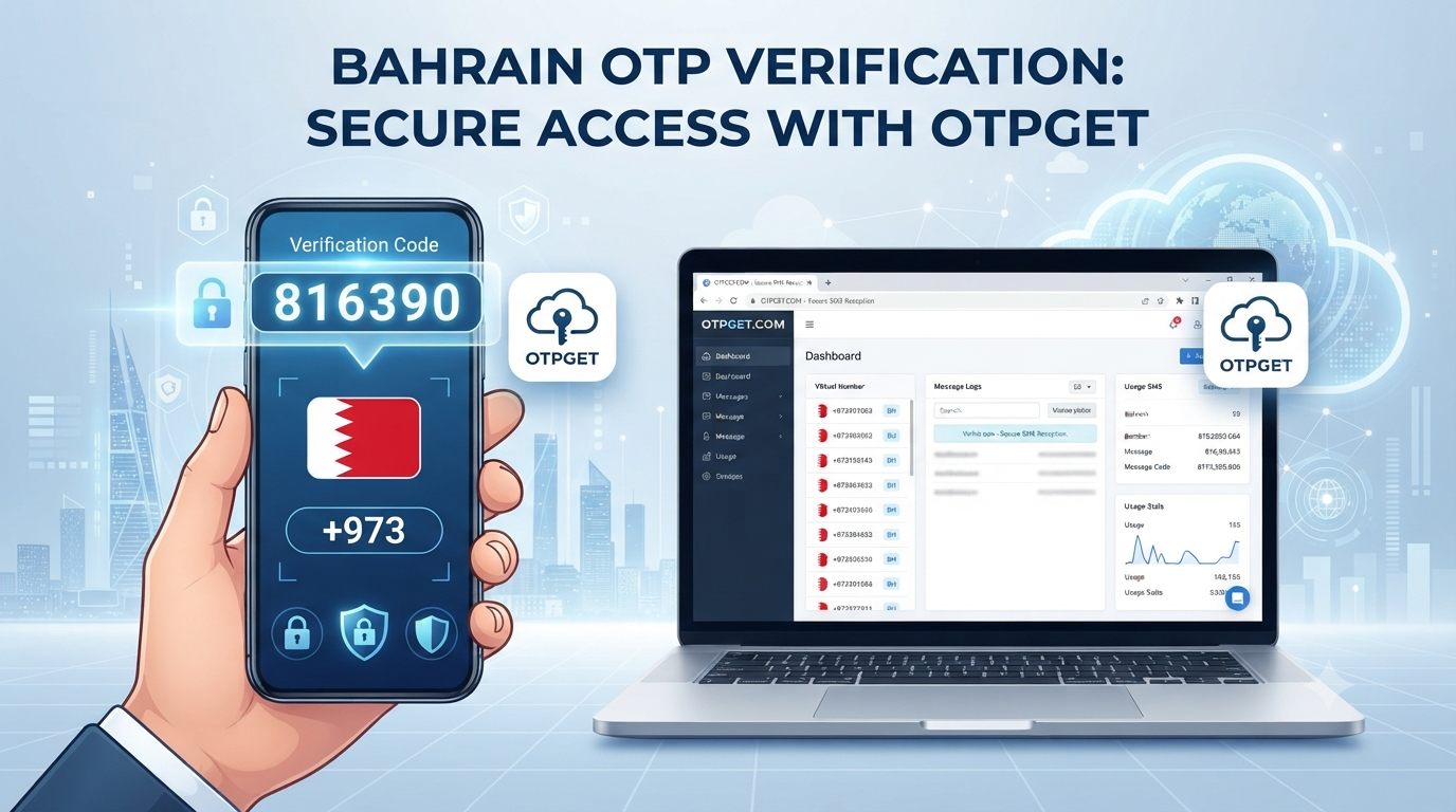 How to Get Bahrain OTP Number Online with OTPGet Securely Today