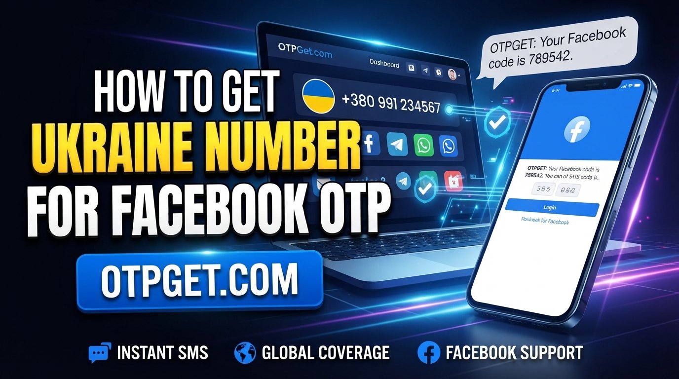 How to Get a Ukraine Number for Facebook OTP Online | OTPGet Guide