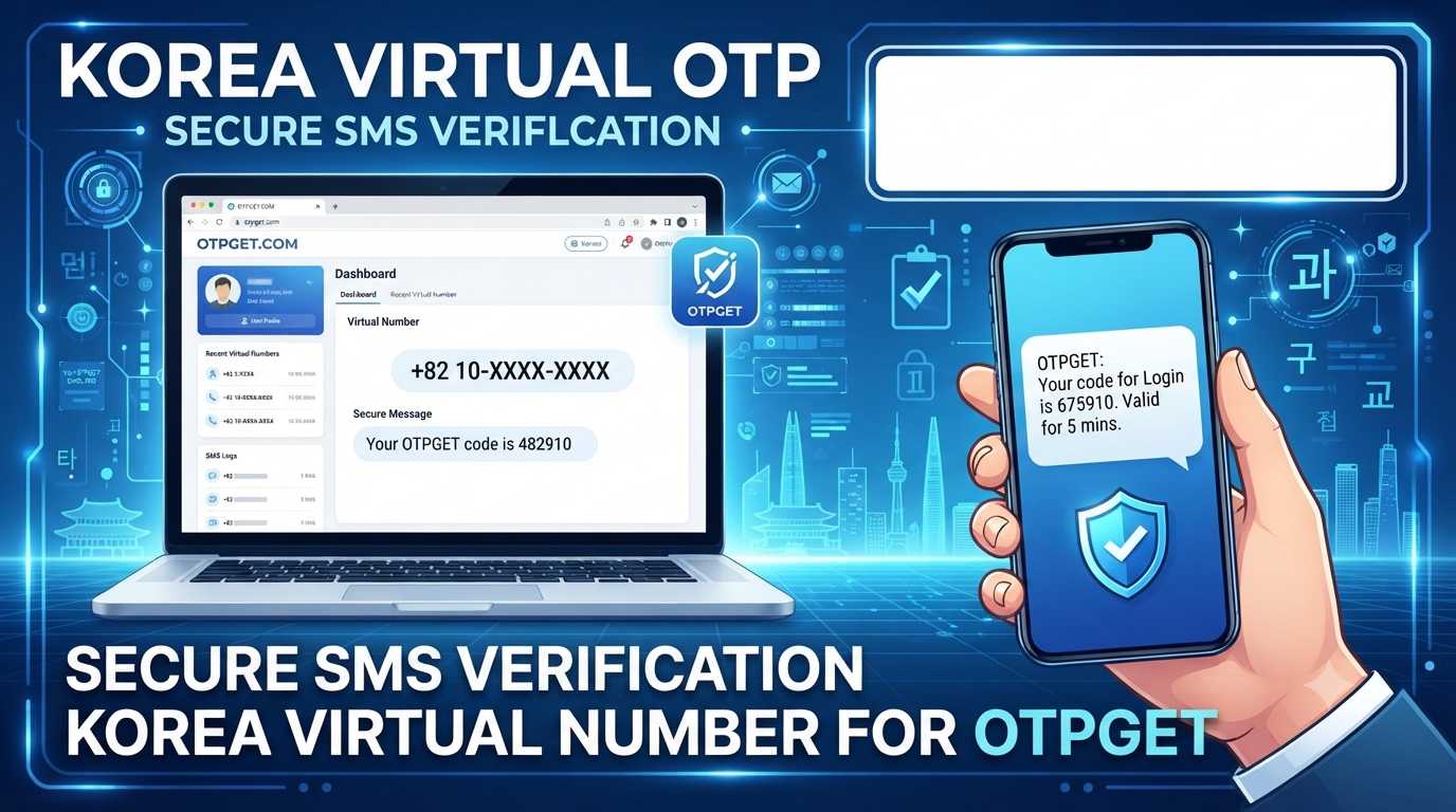 Korea Virtual OTP Number — Best Paid Services for Verification